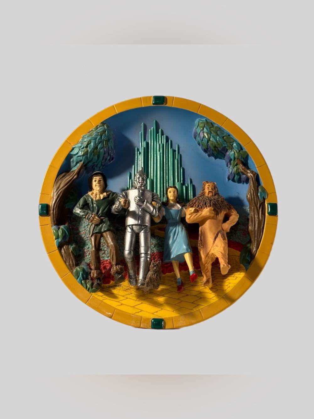 Wizard of Oz 3D Plate Warner Bros Studio Store Ltd Ed Sculpture #1729/2500 EUC